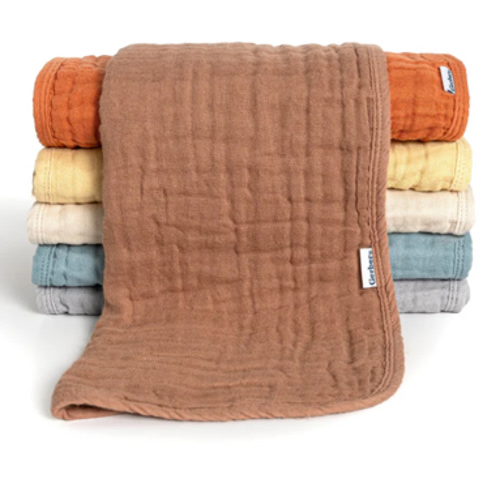6-Pack Baby Neutral Multi Browns Muslin Burp Cloths – Gerber Childrenswear