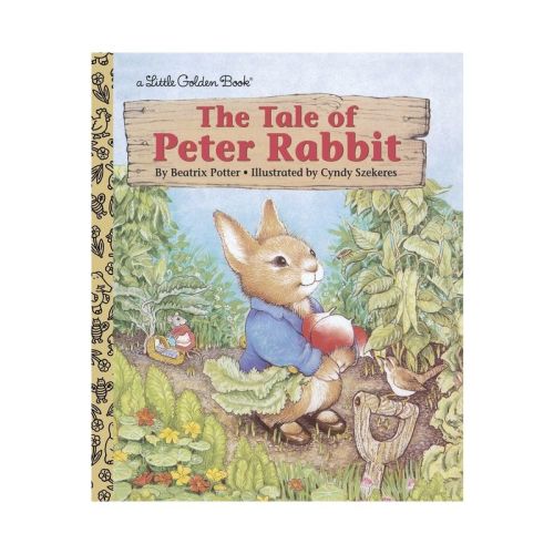 The Tale of Peter Rabbit - (Little Golden Book) by Beatrix Potter (Hardcover)