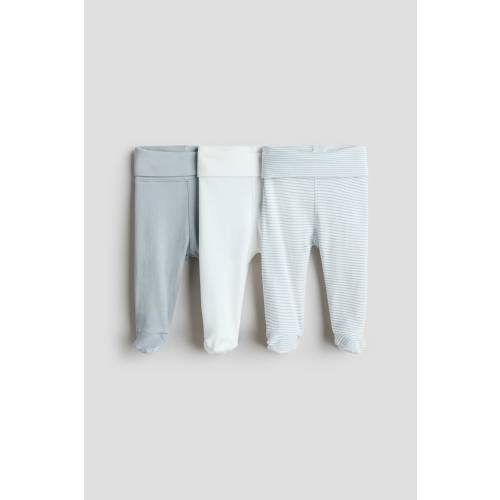 3-pack Foldover-Waist Leggings