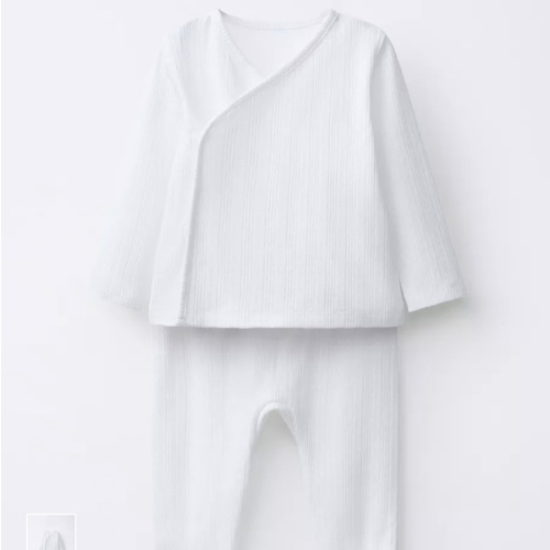 TEXTURED TOP AND LEGGINGS SET - Oyster-white | ZARA United States
