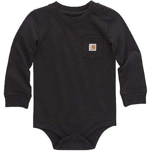 Carhartt Unisex Baby Long-Sleeve Bodysuit
