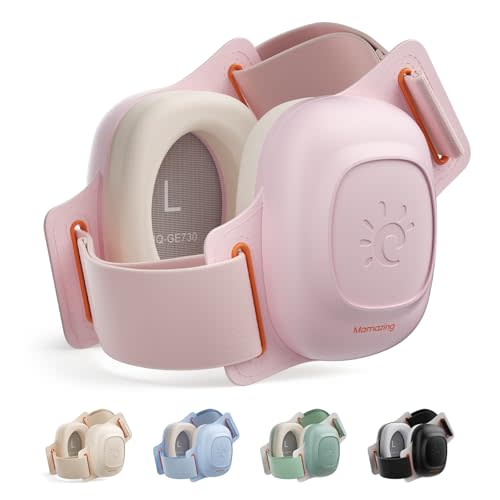 MAMAZING Baby Ear Muffs for Newborns to Toddlers 3-48 Months, 25dB Noise Cancelling Headphones for Airplane Travel, Party and Fireworks, Soft & Adjustable Baby Hearing Protection, CE & ANSI Certified