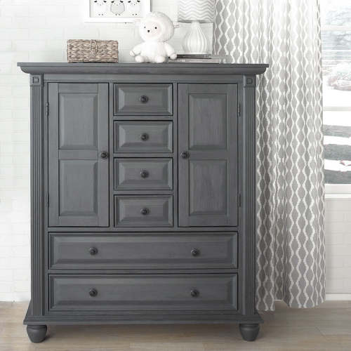 Oxford Baby London Lane Chifferobe in Arctic Gray