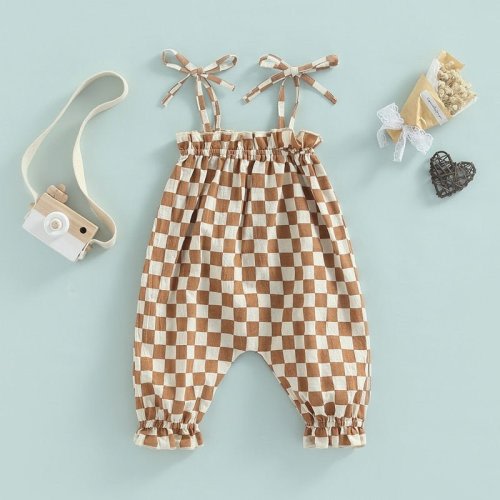 Checkerboard Jumpsuit – The Ollie Bee