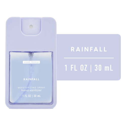 Scent Theory Hand Sanitizer Spray, Rainfall, 1 fl oz