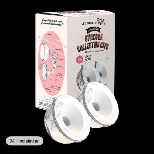 Silicone Milk Collection Cups | Legendairy Milk
