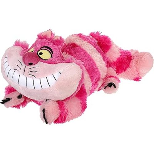 Disney Store Cheshire Cat Plush - 'Alice in Wonderland' 14-Inch Toy - Vibrant Striped Design, Iconic Grin - Magical Gift for Fans, Collectors & Enthusiasts of Lewis Carroll's Classic