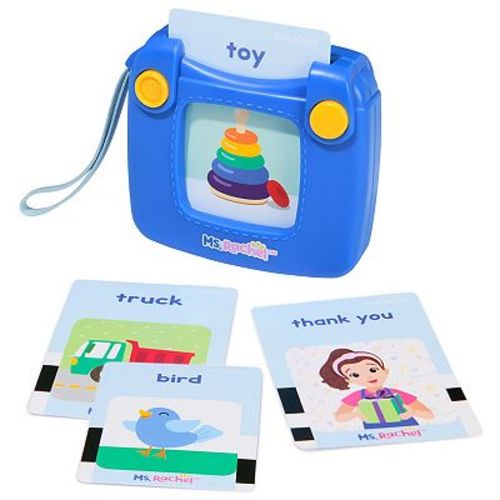 Spin Master Ms. Rachel First Words Talking Flash Cards with Electronic Reader