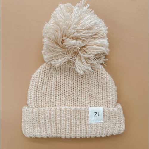 Classic Knit Beanie - Honey