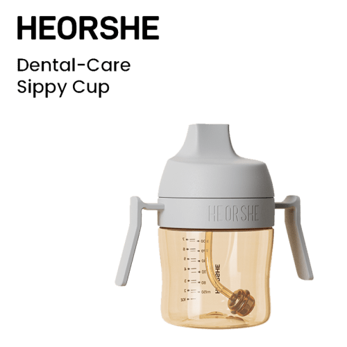 Dental-Care Sippy Cup 7 OZ(6M+) Grey
