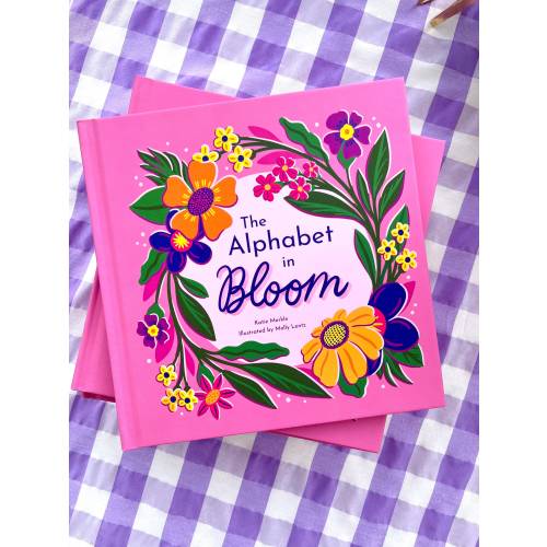 Flower Alphabet Book | Illustrated Hardcover, Baby Shower Gift