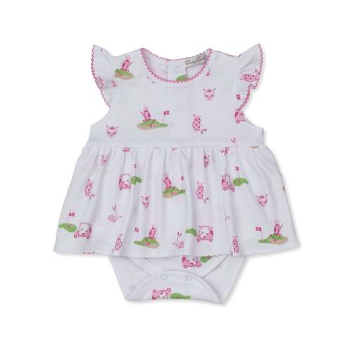 Golf Championship Pink Bodysuit Dress