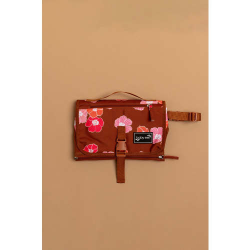 Diaper Changing Pad - Caramel Ilima