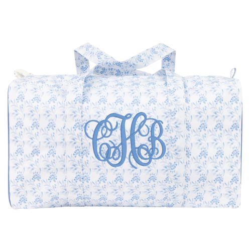 The Duffel Navy Floral by Apple of My Isla