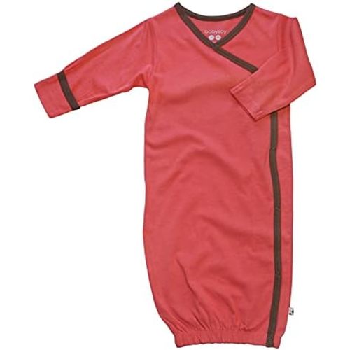Babysoy Newborn Baby Kimono Wrap Around Snap Sleeper Gown Sack Bundler