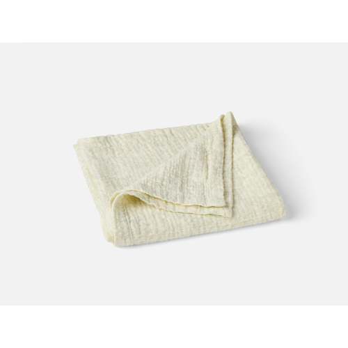 Organic Print Matelasse Baby Blanket