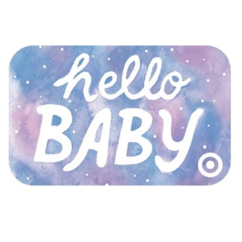 "baby gift card target digital"