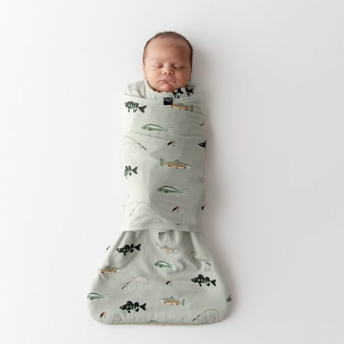 Sleep Bag Swaddler in Fishing 1.0 - Kyte Baby Bamboo Baby Clothes, Sleep Bags & Essentials