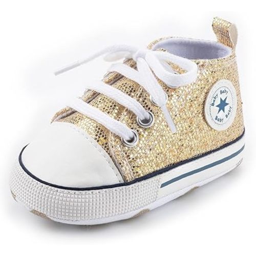 Unisex Baby Girls Boys High-top Shoes Sneakers