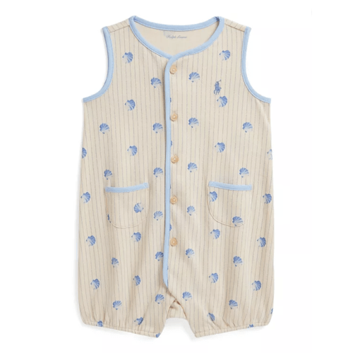 Polo Ralph Lauren
Baby Boys' Shell Print Bubble Sleeveless Shortall