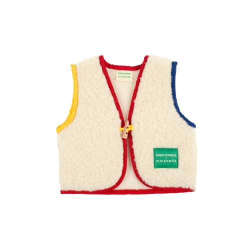LIMITED EDITION! BOBO CHOSES X BINIBAMBA MERINO SNUGGLEVEST GILET