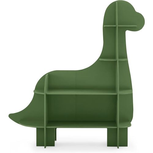 Delta Children Dinosaur Bookcase - Greenguard Gold Certified, Fern Green