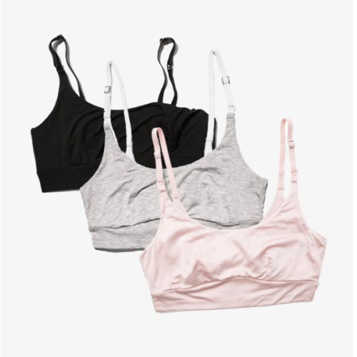 Everything Bra 3-Pack | Soft, Stretchy Maternity & Nursing Bras by Bodily