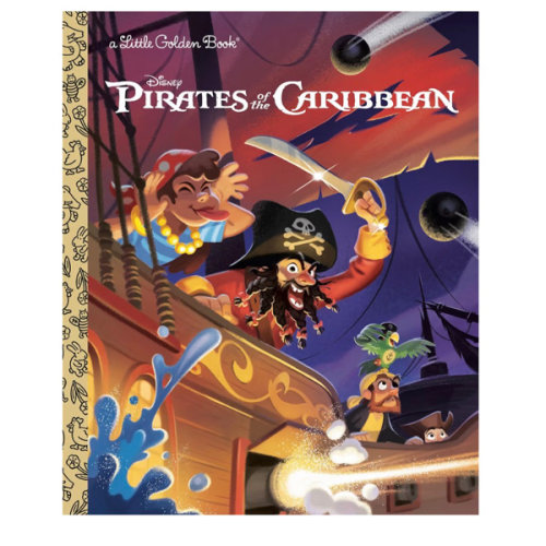 Pirates of the Caribbean (Disney Classic) (Little Golden Book)