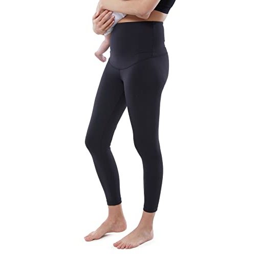 Ingrid & Isabel | Basics Postpartum Compression Leggings | Postpartum Leggings for Tummy Control & Support