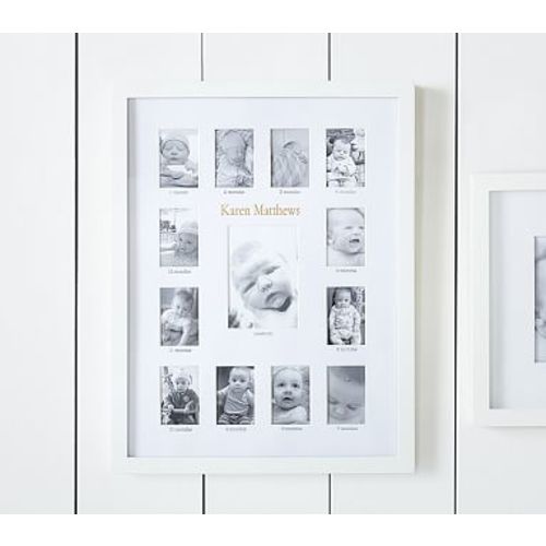 Lacquer First Year Frame - White