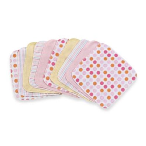 Spasilk®  10-Pack Washcloths in Pink - PINK - SET OF 10