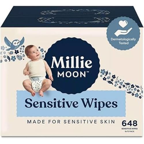 Millie Moon Sensitive Baby Wipes (648)