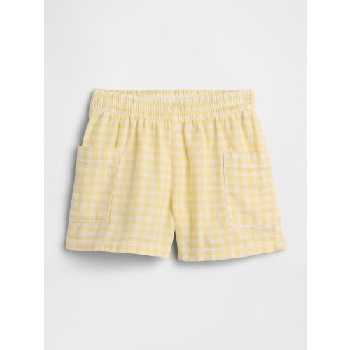 babyGap Pull-On Linen-Blend Shorts