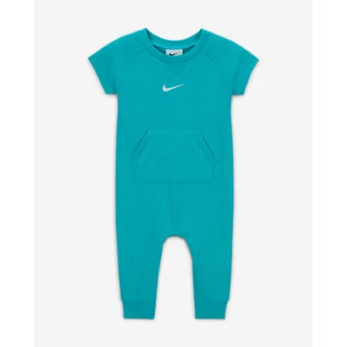Nike Essentials Baby Short Sleeve Waffle Knit Coverall. Nike.com