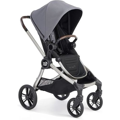 Baby Jogger City Sights Stroller - Convertible Stroller with Compact Fold Dark Slate