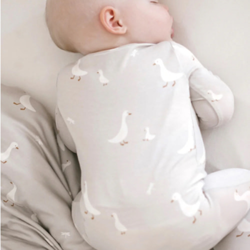Goose Convertible Footie Pajamas
