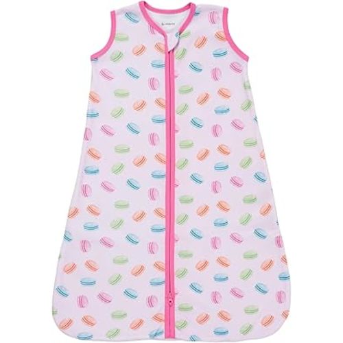 LollyBanks Baby Sleep Sack, 100% Cotton Wearable Blanket 2-Way Zipper Sleep Sacks