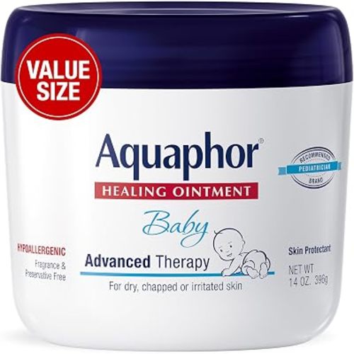 Aquaphor Baby Advanced Therapy Healing Ointment Skin Protectant, 14 OZ