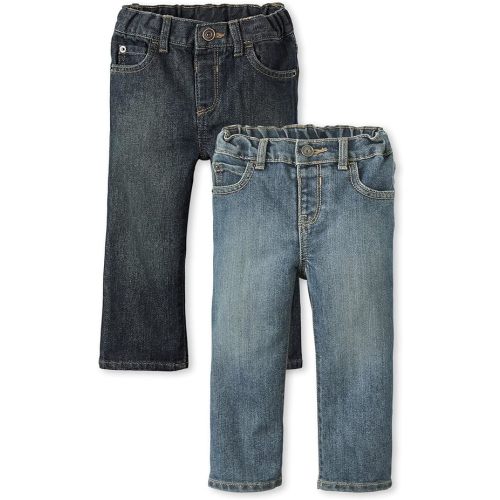 The Children's Place Baby Boys' and Toddler Bootcut Jeans