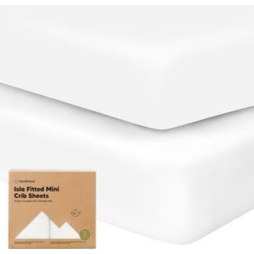 Isla Fitted Mini Crib Sheets