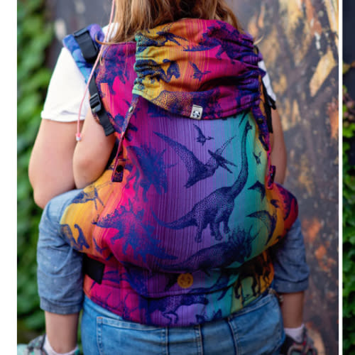 Lenny Preschool Carrier, Jurassic Park - New Era | Mama & Roo's