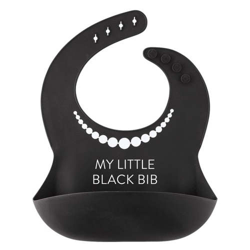 My Little Black Black Bib
