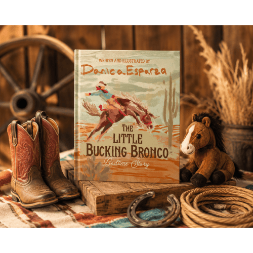 The Little Bucking Bronco Hardcover Book - Western Kids Ages 2-8