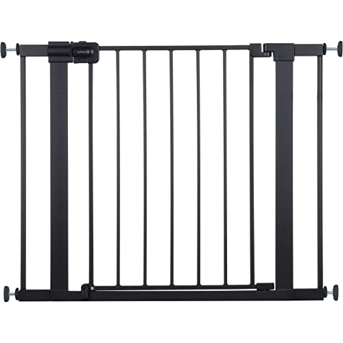 Safety 1st Easy Install 28'' Walk Thru Gate, Fits Between 29'' and 38'', Black, 1-Pack,(GA105CBLK)
