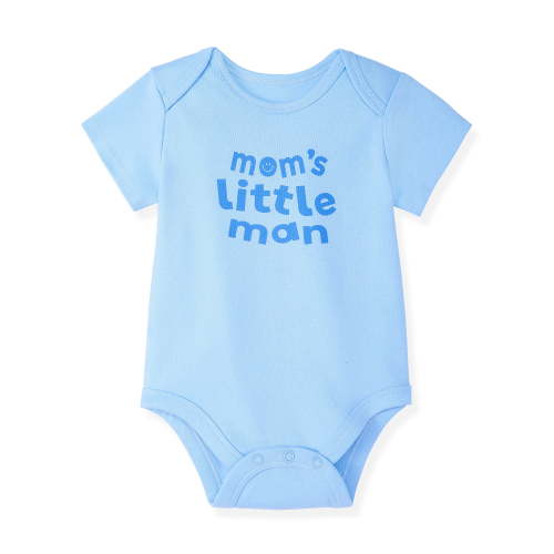 Garanimals Newborn & Baby Boy Cotton Lap-Shoulder Short-Sleeve Bodysuit, Sizes 0–24M