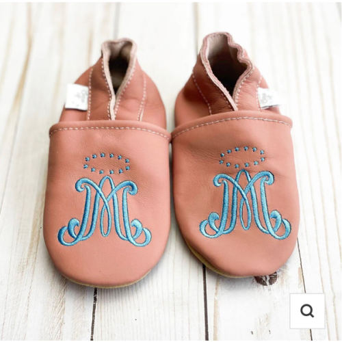 Emmaus Crib Shoes | Pink
