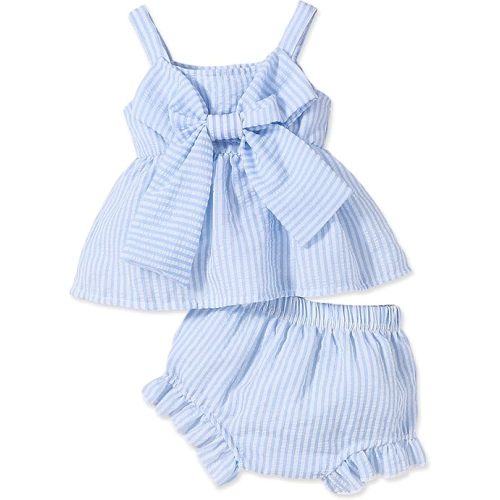 Newborn Baby Girl Clothes Summer Outfits Infant Ruffle Sleeveless Cute Bow Tank Tops 3 6 12 18 Months