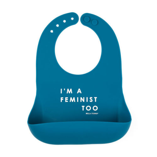 I'm a Feminist Too Wonder Bib | Bella Tunno