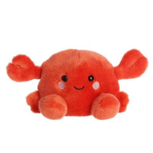 Aurora Small Snippy Crab Palm Pals Adorable Stuffed Animal Red 7"