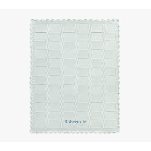 Cotton Knit Patchwork Organic Baby Blanket